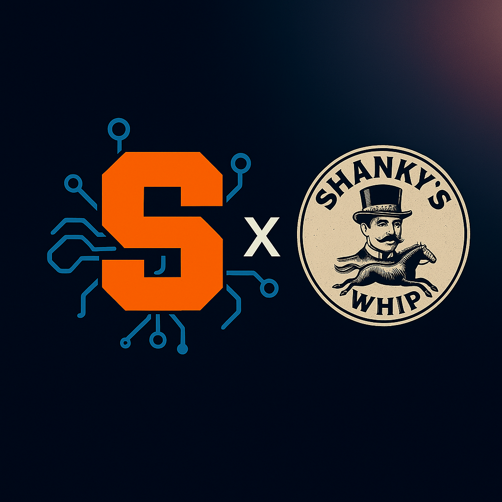 SU AMM's Logo and Shanky's Whip's Logo